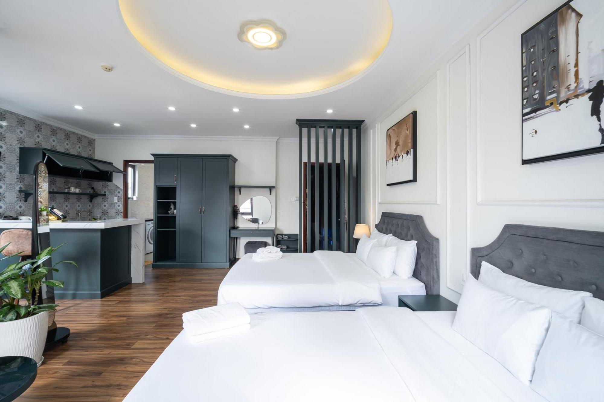 N Queen Apartment Hotel Dalat Bagian luar foto