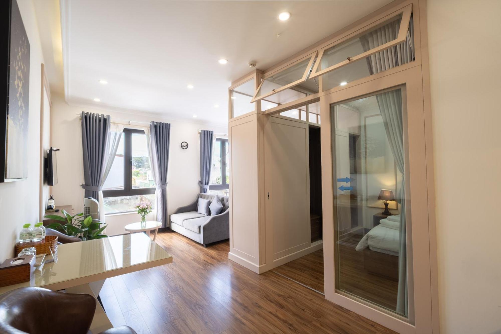N Queen Apartment Hotel Dalat Bagian luar foto