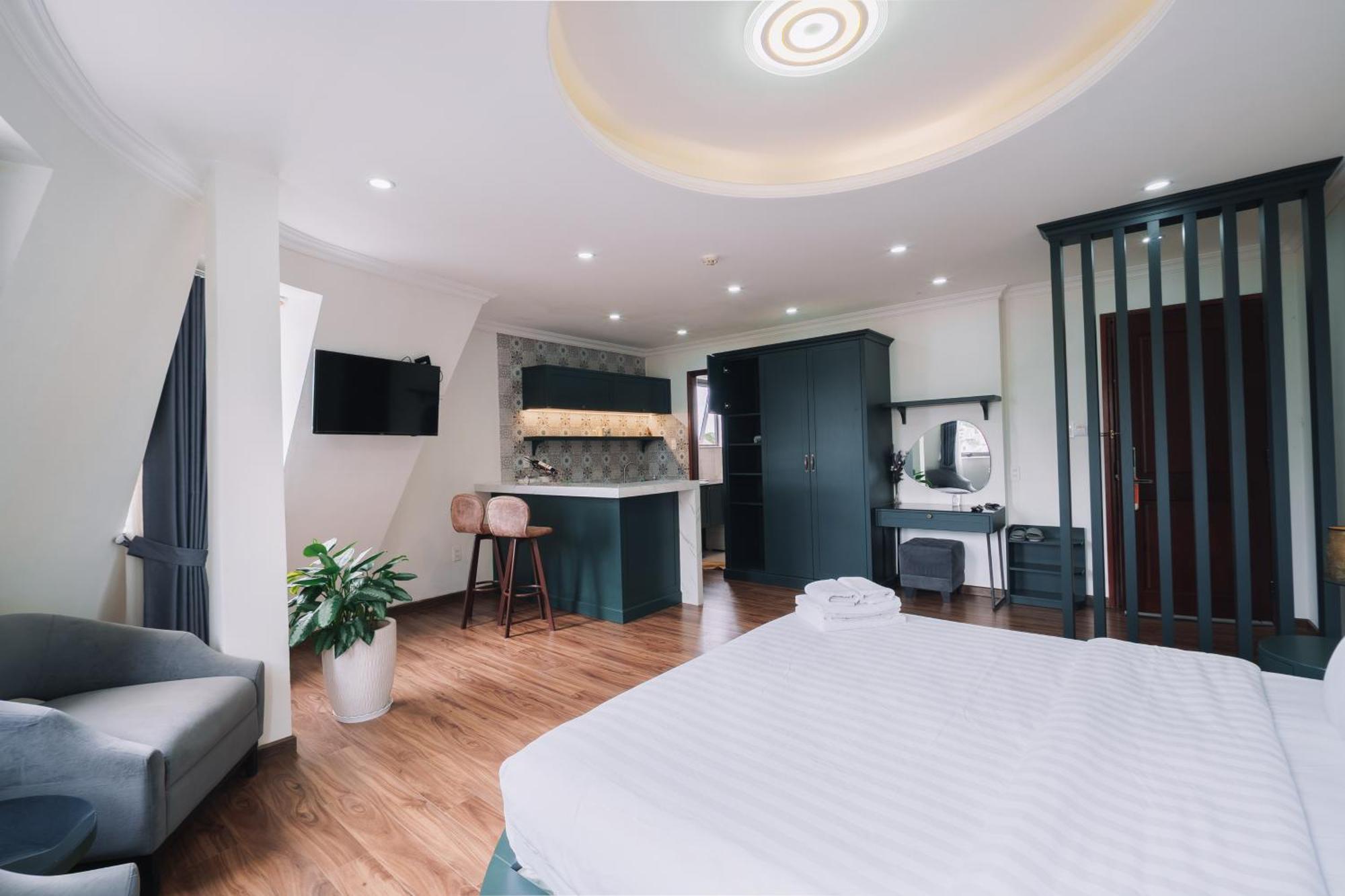 N Queen Apartment Hotel Dalat Bagian luar foto